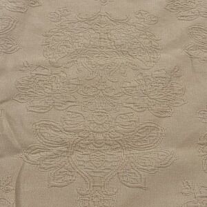 Royal Velvet Jacquard Woven Tan Floral Medallion Bedspread